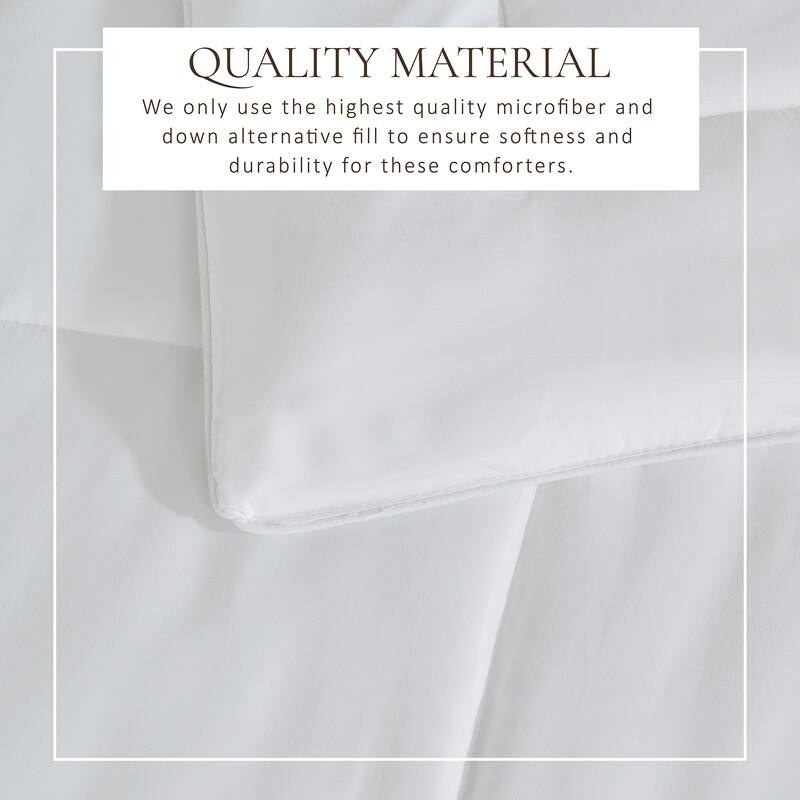 Linery & Co. All Season Down Alternative Reversible Comforter Set