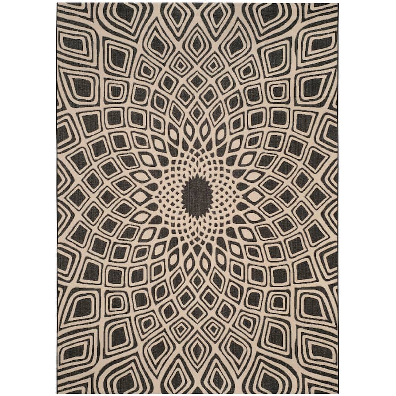 SAFAVIEH Courtyard Marylyn Indoor/ Outdoor Waterproof Patio Backyard Rug