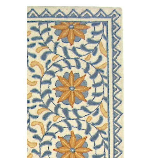 SAFAVIEH Handmade Chelsea Vermont French Country Wool Rug