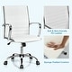 preview thumbnail 39 of 40, Gymax PU Leather Office Chair High Back Conference Task Chair