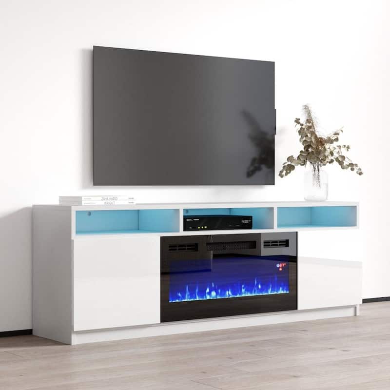 Reno 05 Electric Fireplace Modern 63" TV Stand