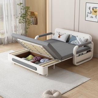 Modern Memory Foam Sleeper Sofa with Storage On Sale Bed