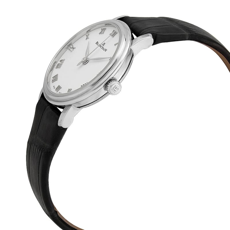 Blancpain SS Villeret Women's Watch - White - White