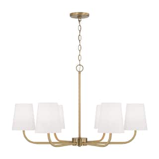 Brody 6-Light Chandelier - 34.50"W x 21"H