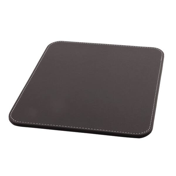 Shop Pc Laptop Pu Leather Hard Mice Mat Test Gaming Mouse Pad