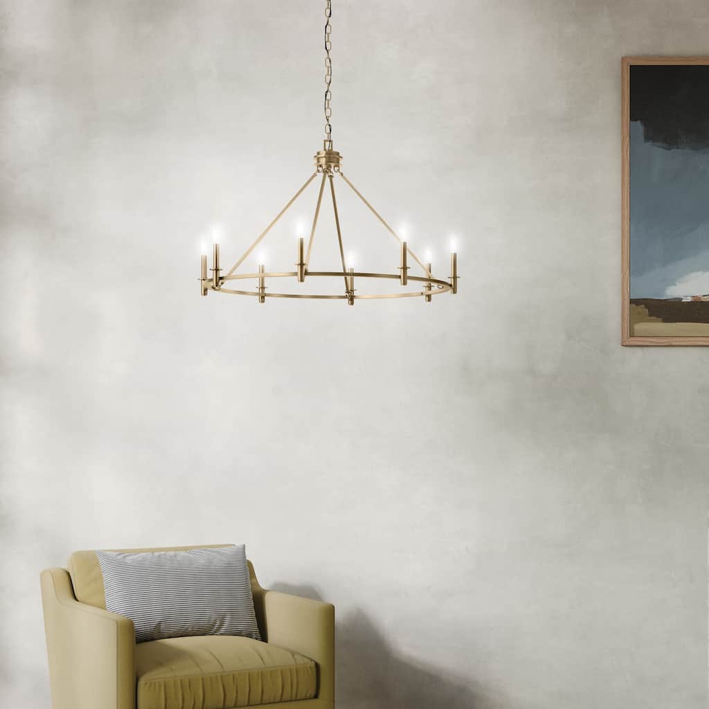 Kichler Lighting Carrick 40.75 in. 8-Light Chandelier