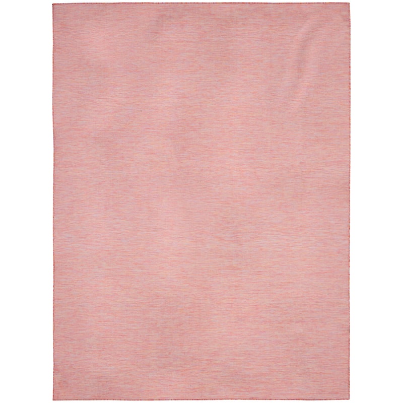 Nourison Selerno Indoor/Outdoor Solid Area Rug - 10'x14' - Rainbow