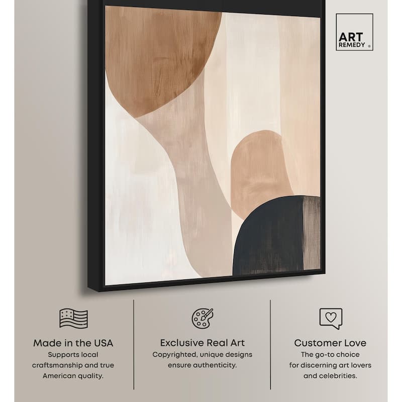 Faded Warmth I Canvas by Art Remedy