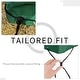 preview thumbnail 7 of 7, Outsunny 600D Oxford 3-Seater Patio Swing Cover Outdoor Chair Cover Garden Furniture Cover Rain Protection Waterproof Anti-UV