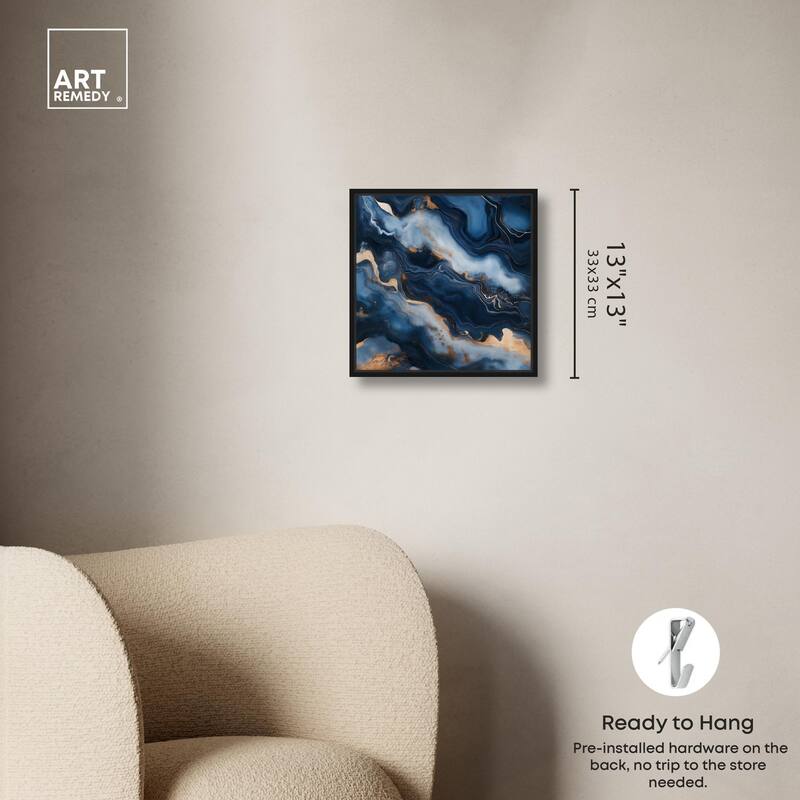 Deep Sea Geode IV Canvas by Art Remedy