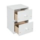 preview thumbnail 20 of 38, Twin Loft Wood Bed.Under-bed Built-in Desk and Storage Cabinet,Classic Wooden Bed Down Table