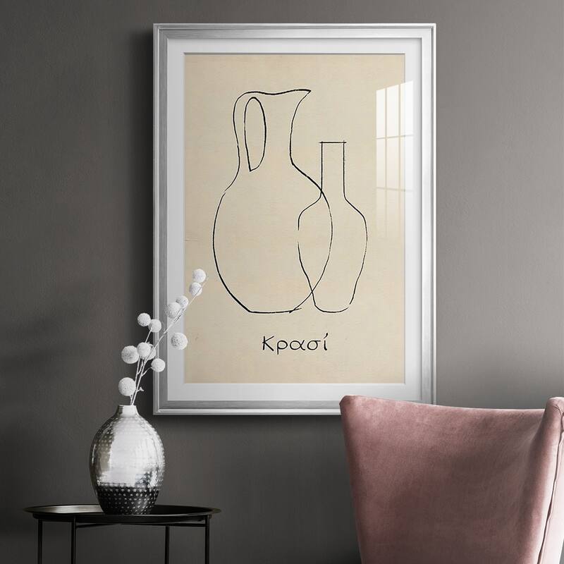 Greek Blessing II Premium Framed Print - Ready to Hang