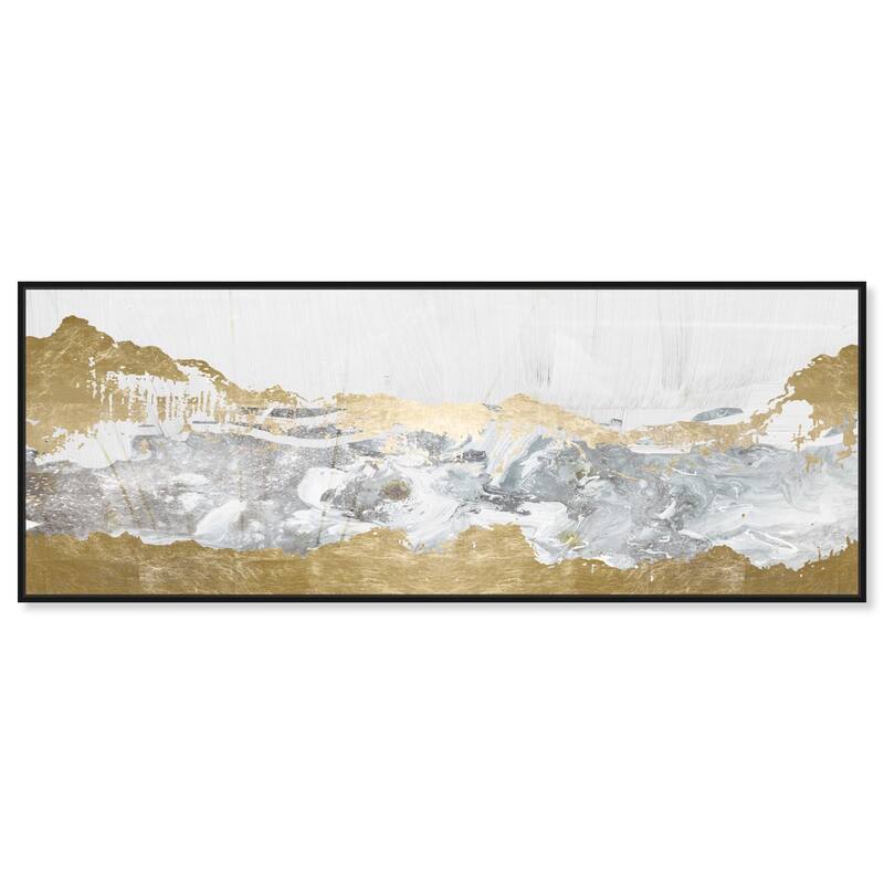 Inspired Morning Panoramic Canvas by Art Remedy - Black - 54" x 20"