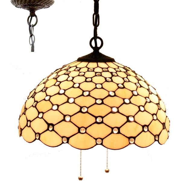Tiffany hotsell swag lamp