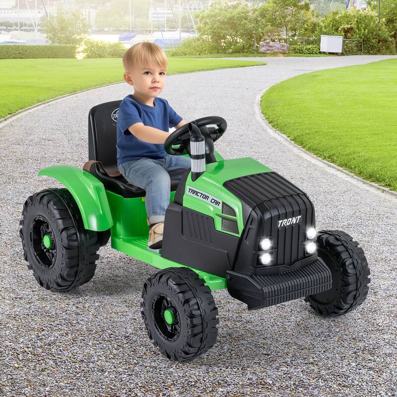 Costway 24V Ride On Tractor for Kids with Detachable Trailer Remote - See Details