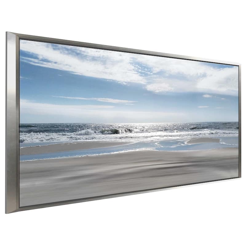 "Beach Bliss" by Ruane Manning Print on Floating Canvas