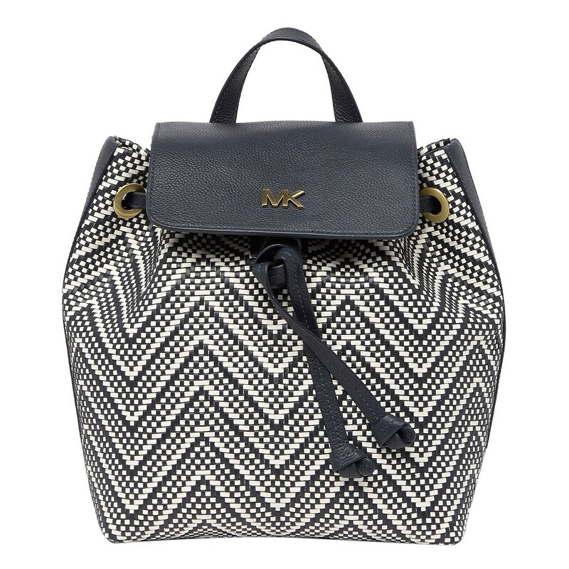 junie medium pebbled leather backpack