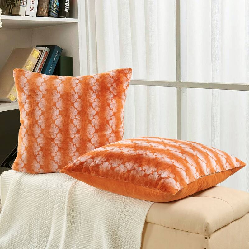 Serenta Ballys FauxFur 2 Piece Pillow Shell Set