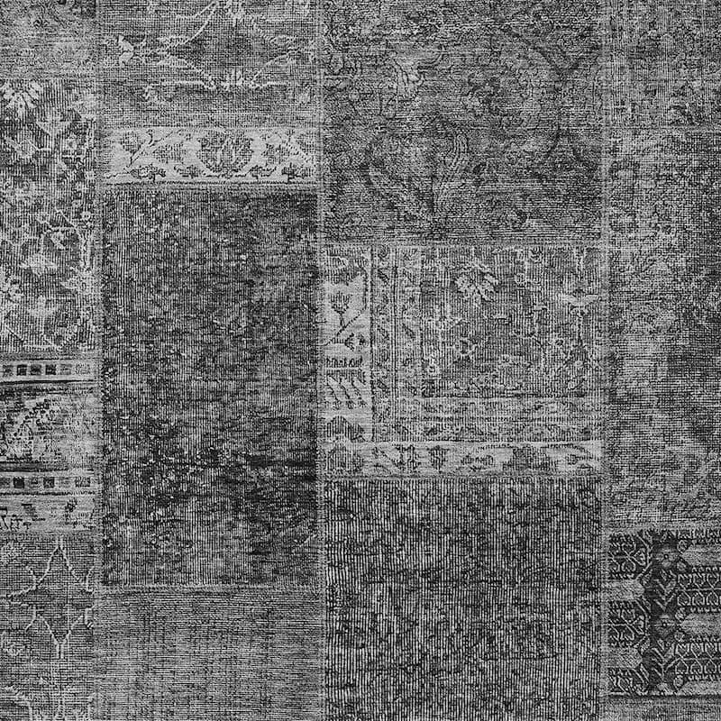 HomeRoots Patchwork Transitional Rectangle Outdoor Rug
