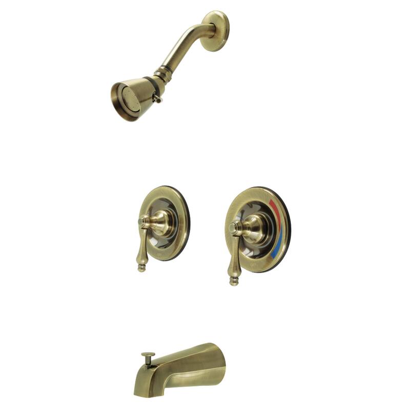 Vintage Pressure Balanced Two-Handle Tub and Shower Faucet