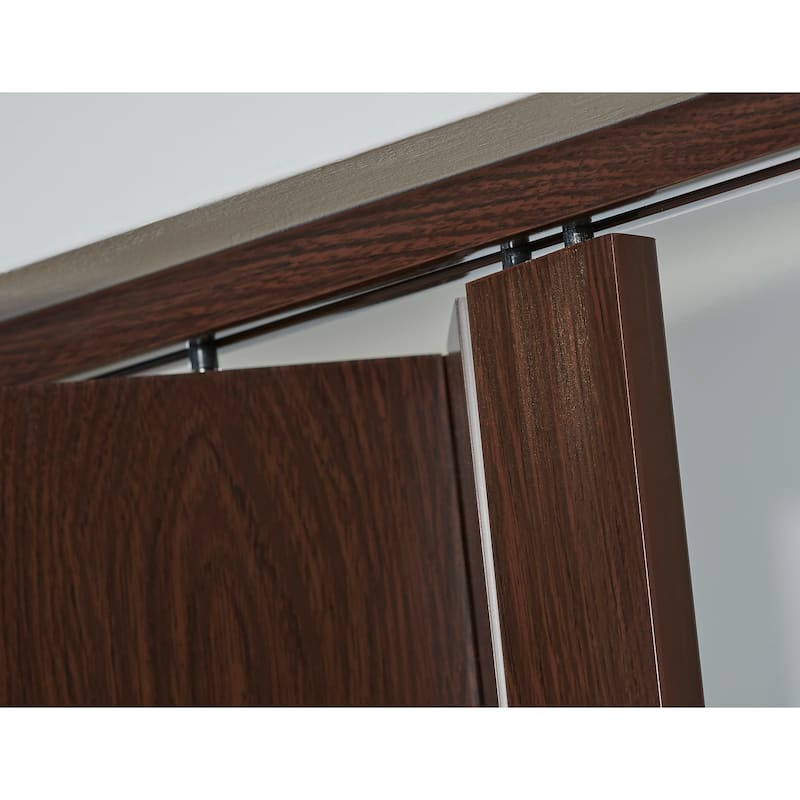 Towne Collection Riverside Roasted Coffee PVC 48-inch Folding Door