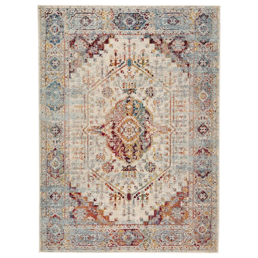 Sumaya Indoor/ Outdoor Medallion Area Rug