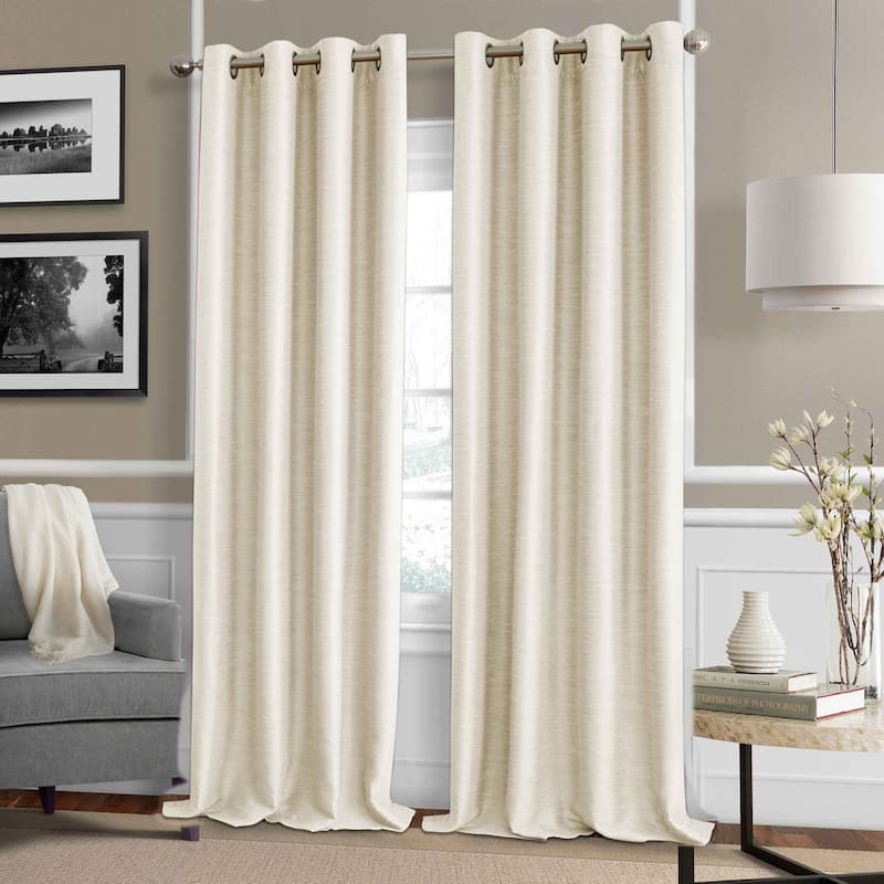 Elrene Brooke Blackout Window Curtain Panel