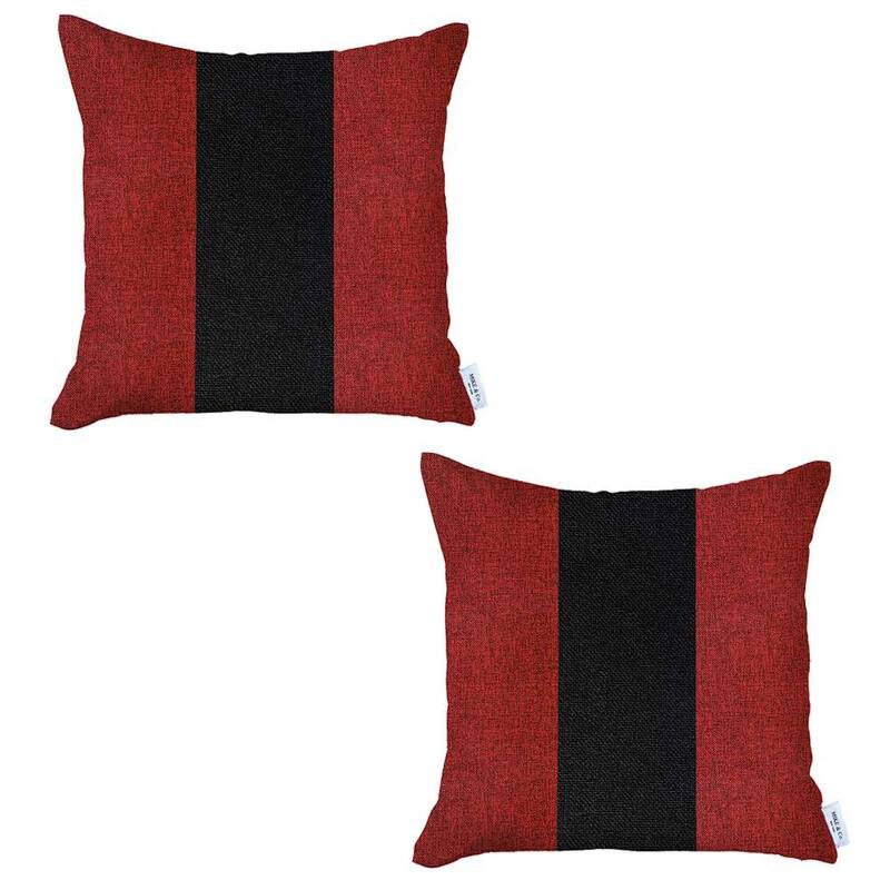 Boho-Chic Decorative Houndstooth Jacquard Pillow Covers 2 PCS