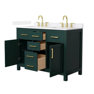 Wyndham Collection WCG2424-48D-QTZ-US3MXX Beckett 48" Free Standing