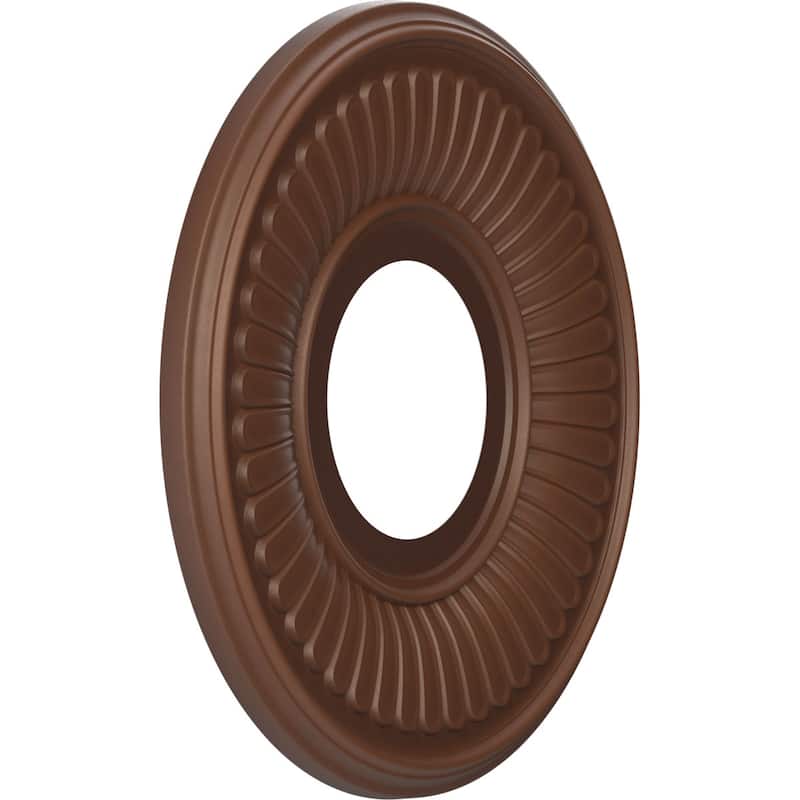 3 1/2" Inside Diameter - Berkshire Thermoformed PVC Ceiling Medallion