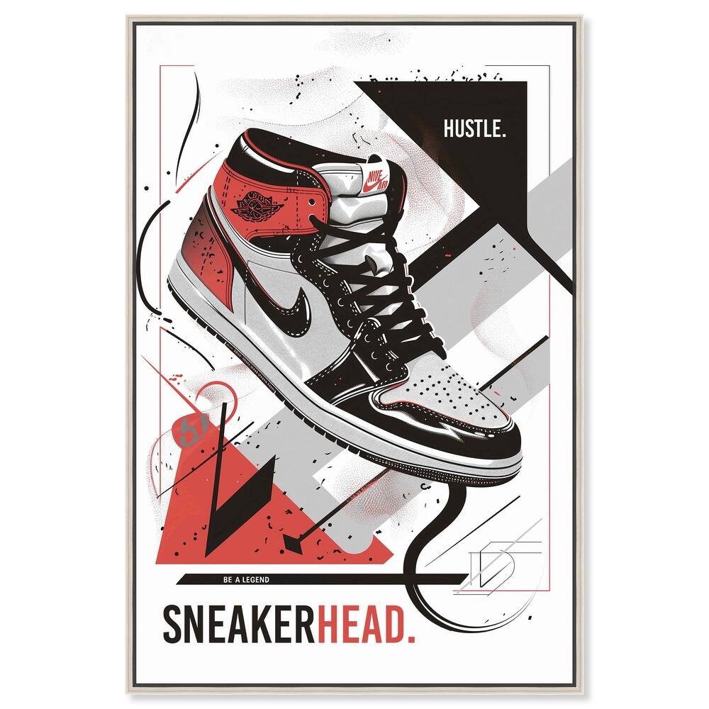 Stylish Sneakerhead Canvas by Art Remedy