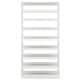 preview thumbnail 12 of 11, 9-Tier Wood Shoe Storage Rack with Acrylic Side for Entryway
