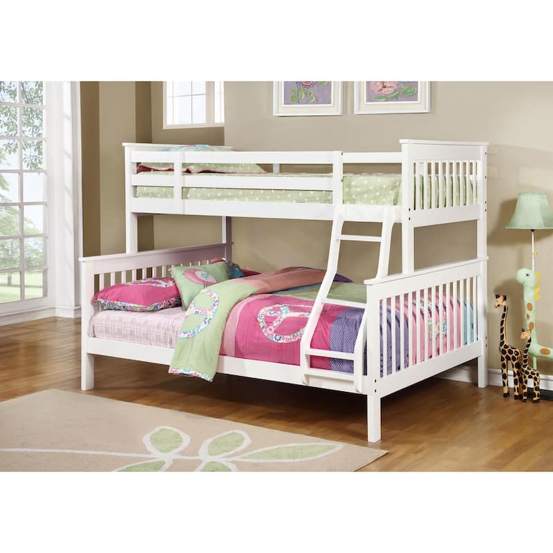 Chapman Transitional Wood Frame Bunk Bed