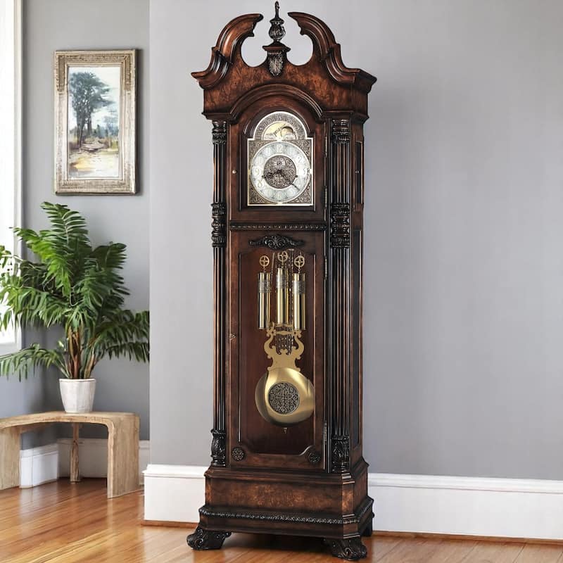 Howard Miller Reagan Grandfather Floor Clock - Cherry