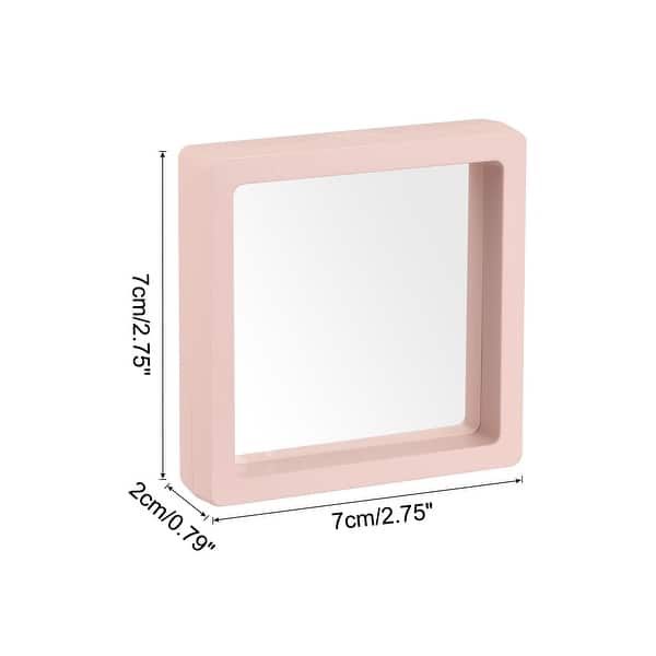 Floating Frame Display Holder 3D Jewelry Display Boxes with Base - Bed ...