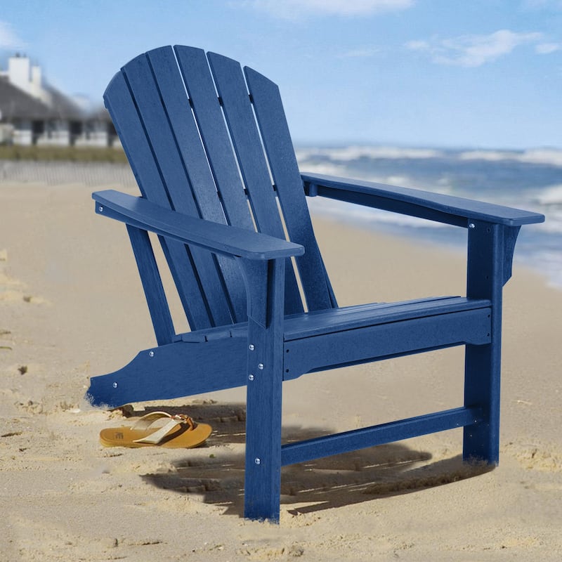 Outdoor Classic Recycled Plastic Adirondack Chair,set of 4 - N/A