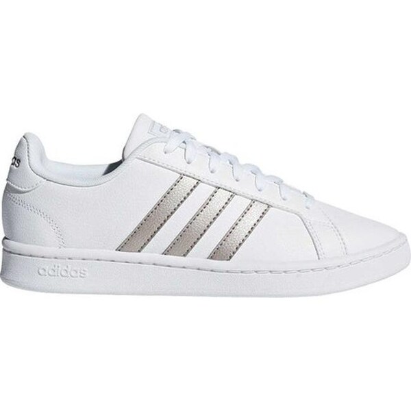 Shop adidas Women's Grand Court Sneaker FTWR White/Platin ... Shop adidas Women's Grand Court Sneaker FTWR White/Platin ...