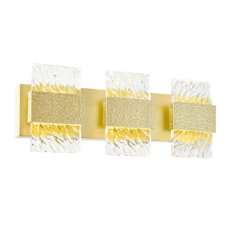 Carolina LED Wall Sconce With Gold Leaf Finish - Gold Leaf