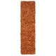 preview thumbnail 86 of 90, SAFAVIEH Handmade Leather Shag Alois Modern Rug 2'3" x 9' Runner - Orange - Runner
