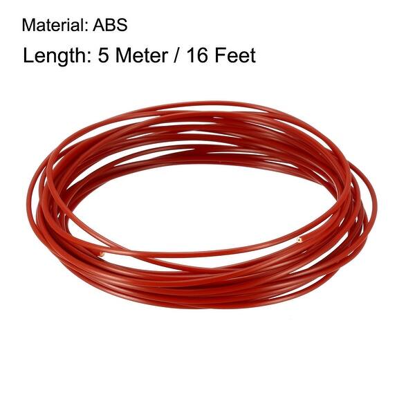 Shop 5 Meter 16 Ft Abs 3d Pen 3d Printer Filament 1 75 Mm Brown