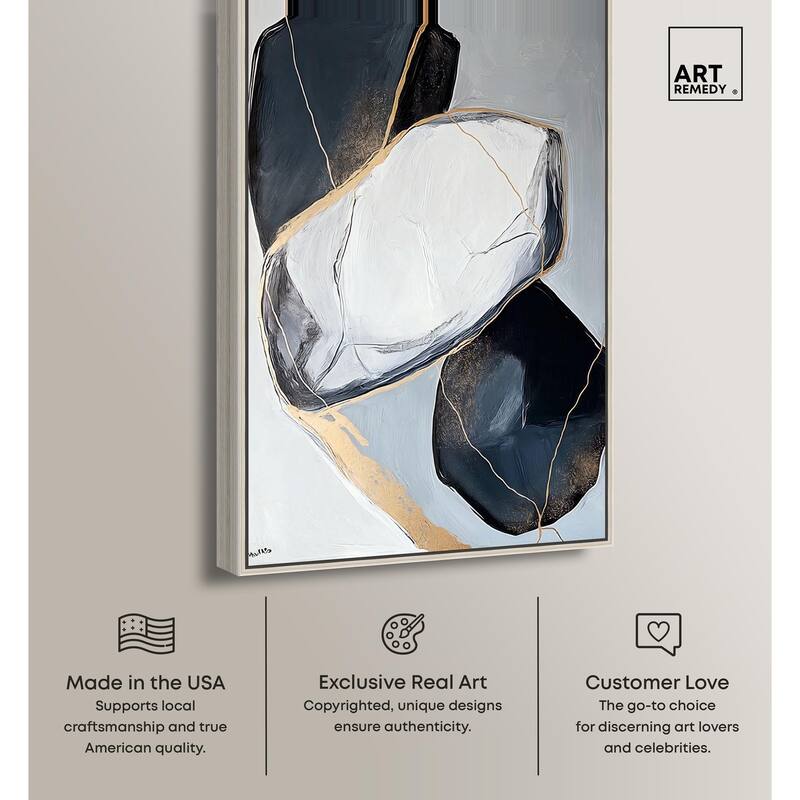 Mineral Essence I Canvas by Art Remedy