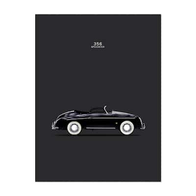 New York City Porsche 356 Speedster Black Digital Art Print/Poster ...