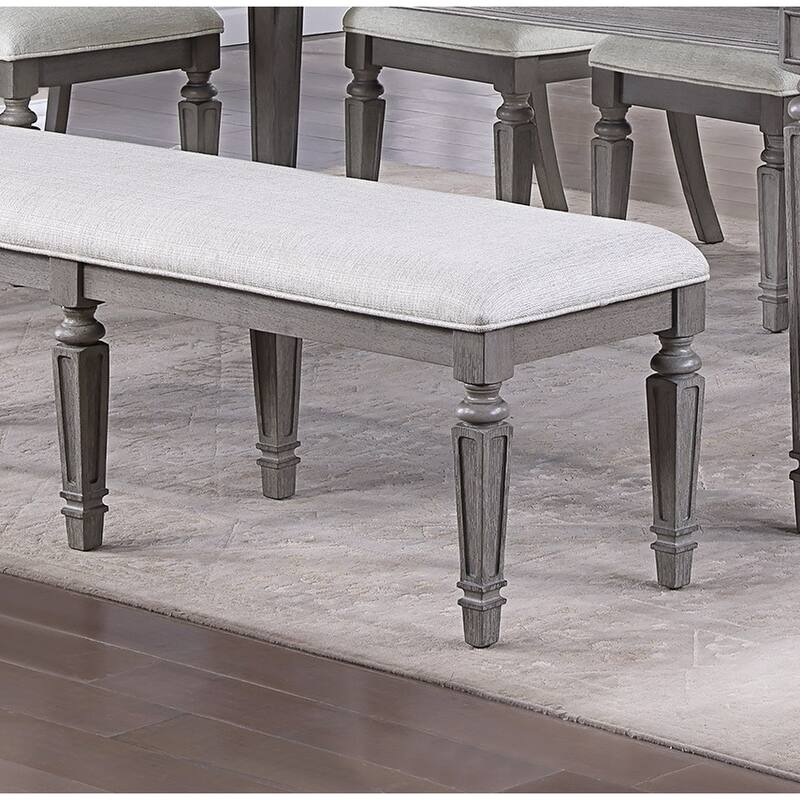 Contemporary Style 1pc Dining Bench Cushion Seat Dining Room Furniture