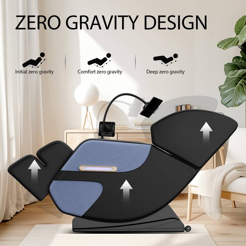 Zero Gravity Massage Recliner with Air Massage, Heating & Bluetooth Speakers