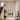 LALUZ Modern 8-Light Black Gold Chandelier Clear Glass Light for Dining Living Room Foyer - D 37" x H 21" 