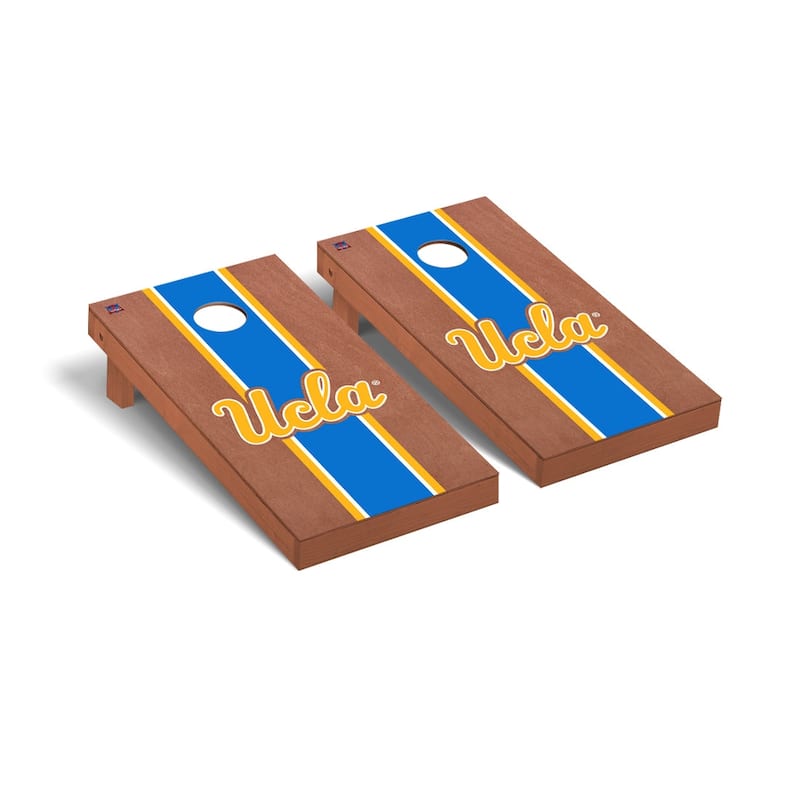 California Los Angeles UCLA Bruins Rosewood Cornhole Board Set