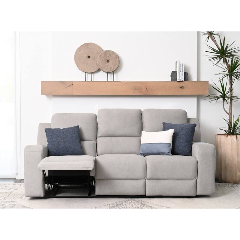 Margaret Fabric Manual Reclining Sofa