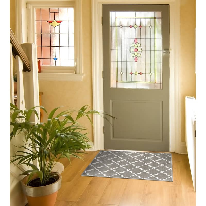 Sussexhome Non-Skid Safety, Slip Resistant Landing Rug - 2' x 3'
