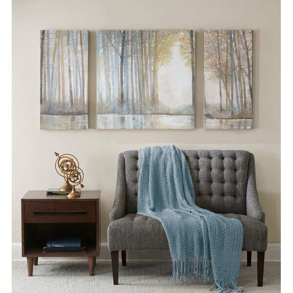 マディソンパーク　キャンバスアート Madison Park Forest Reflections Triptych 3-piece Canvas Wall Art