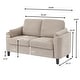 preview thumbnail 36 of 40, 59.06" Loveseat Sofa with Soft Handrest